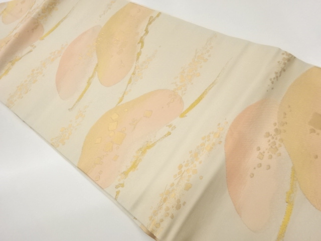 JAPANESE KIMONO / ABSTRACT PINE TREE / SCATTERED COLORED PAPER PATTERN